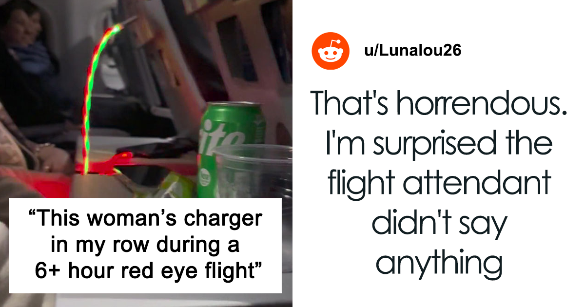 Woman Labeled Obnoxious For Using Flashy Charger That Caused A Disturbance On Overnight Flight - Vimarsana News