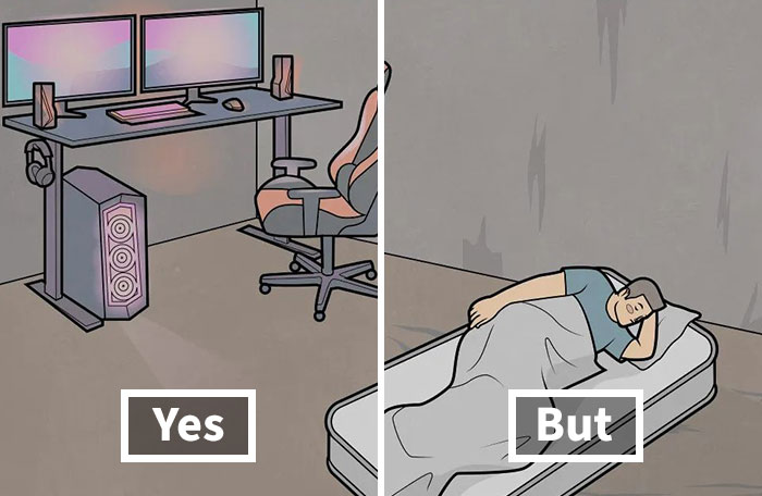 “Yes, But”: 26 Thought-Provoking Illustrations Showcasing Society’s Most Common Contradictions (New Pics)