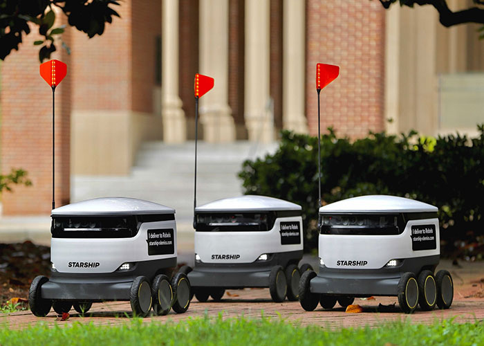 Students Fight Back After College Campus Is “Taken Over” By Delivery Robots