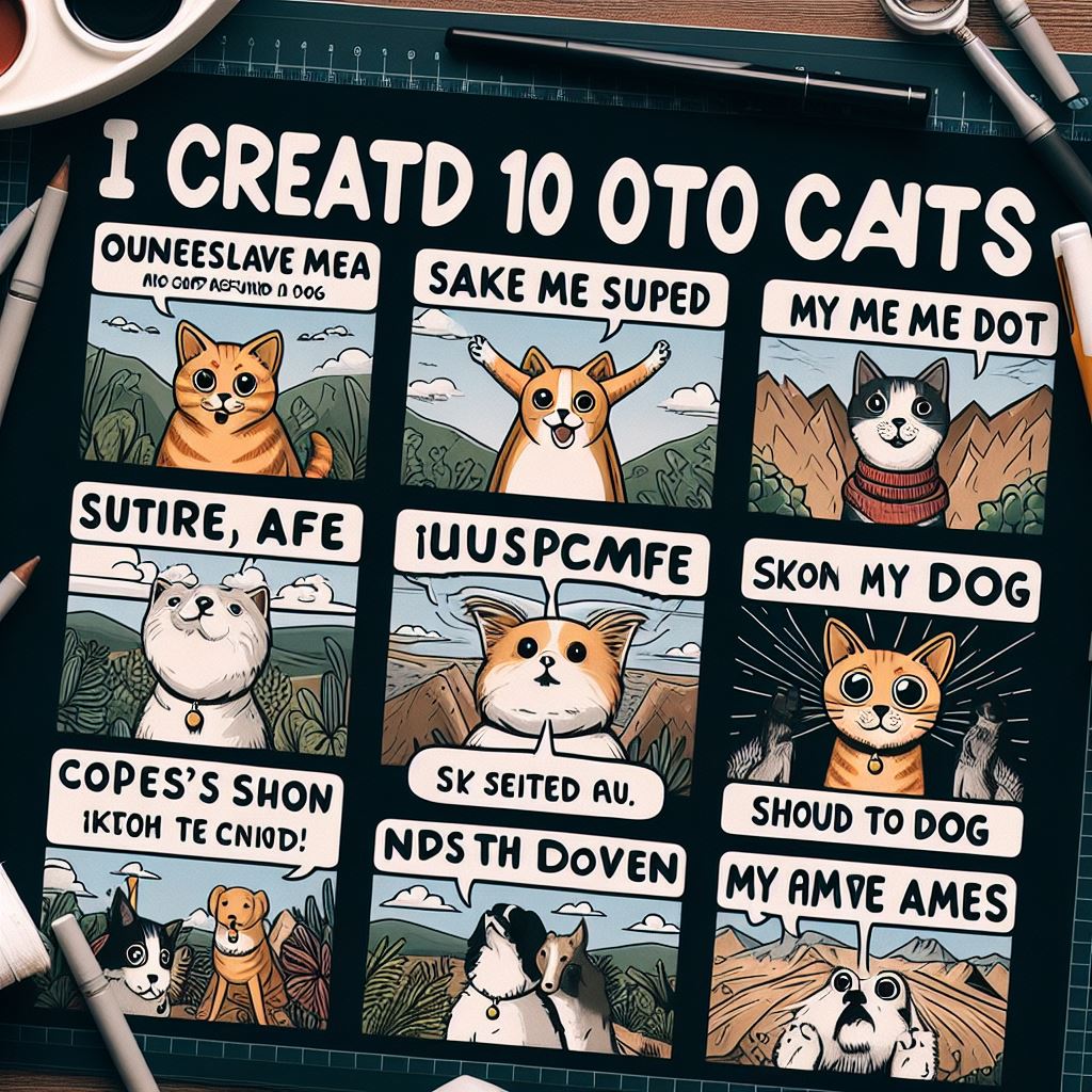 “Fur-Tastic Tales: A Journey Through The Fluffy World Of Cat Comics And Heartwarming Dog Courage”