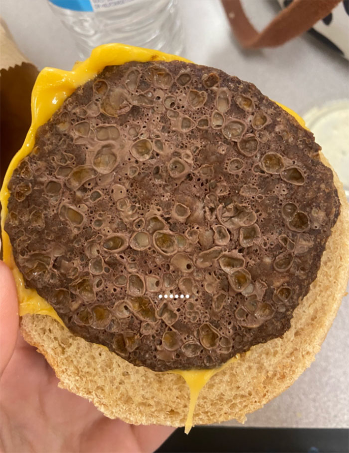 Mom Goes Viral After Posting Photos Of School Cafeteria Hamburger She Says Warrants Lawsuit