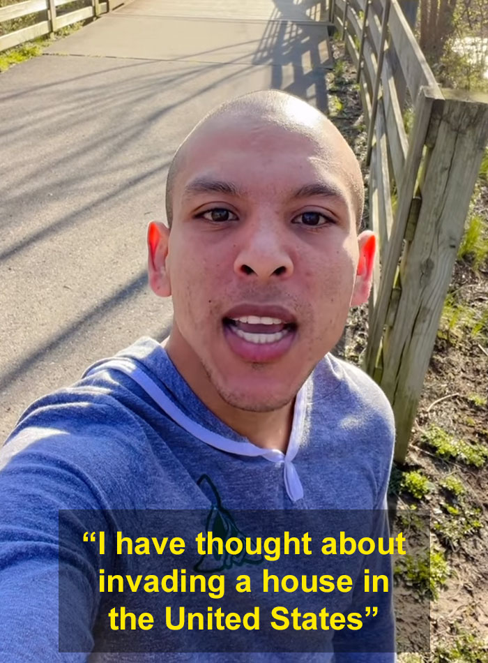 Outrage After Man Posts Viral Videos About Using Squatters' Rights To "Invade" Houses Outrage After Man Posts Viral Videos About Using Squatters' Rights To "Invade" Houses