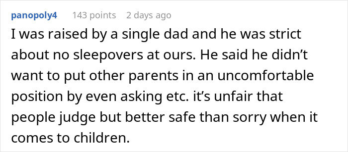 “My Daughter Wants To Have A Sleepover - Her Friend’s Parents Want To Do A Full Inspection” “My Daughter Wants To Have A Sleepover - Her Friend’s Parents Want To Do A Full Inspection”
