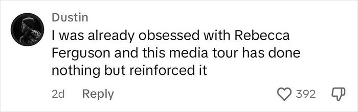 Rebecca Ferguson’s Viral Moments From The “Dune” Press Tour Are Nearly As Good As The Film Rebecca Ferguson’s Viral Moments From The “Dune” Press Tour Are Nearly As Good As The Film