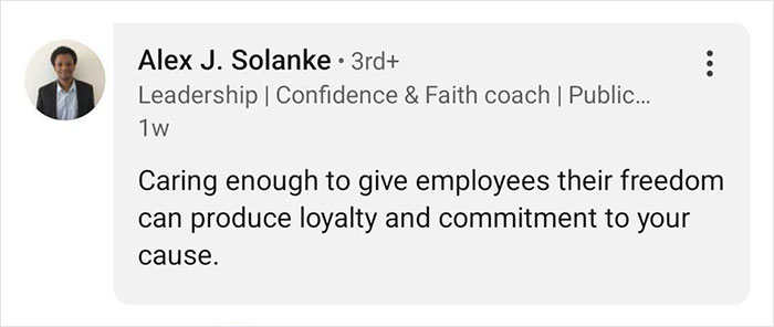 “Leave Early? Fine”: CEO Is Praised After Sharing His Result-Only Work Policies “Leave Early? Fine”: CEO Is Praised After Sharing His Result-Only Work Policies