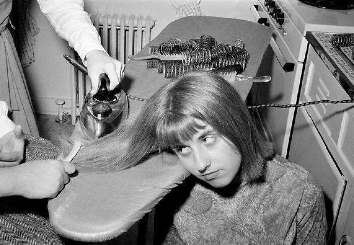 Ironing Hair, 1964