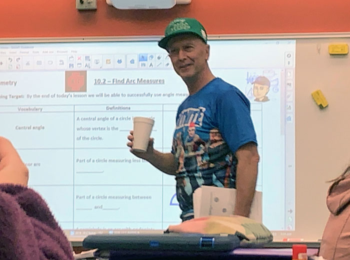 My Math Teacher Came Into Class With A Fortnite T-Shirt On
