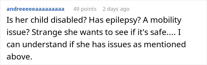 “My Daughter Wants To Have A Sleepover - Her Friend’s Parents Want To Do A Full Inspection” “My Daughter Wants To Have A Sleepover - Her Friend’s Parents Want To Do A Full Inspection”