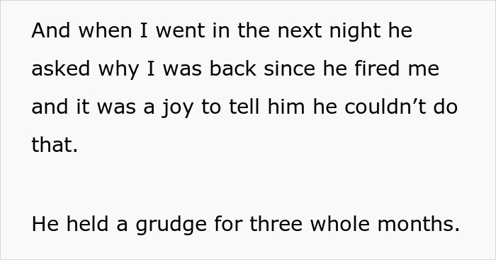 Boss Threatens To Fire Employee If She Doesn’t Replace His Drink, Regrets It Boss Threatens To Fire Employee If She Doesn’t Replace His Drink, Regrets It