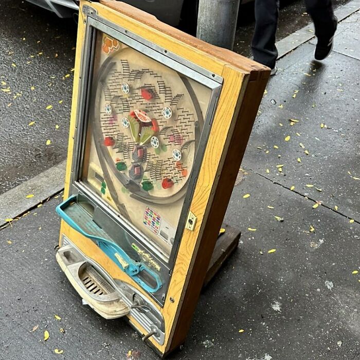 Super Cool. A Japanese Pachinko Machine. Don’t Know If It Works! 118 W72nd