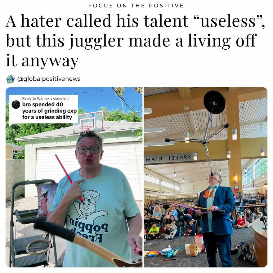 Michael Rayner, An American Based Juggler, Started Practicing His Tricks Two Years After High School