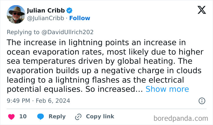 80% Of Lightning Occurs Over The Land, But The Most Extreme Lightning Happens Over The Ocean