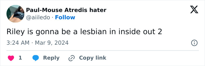 “Enough Queerbaiting”: Inside Out 2’s Potential LGBTQ+ Storyline For Riley Sparks Heated Debate “Enough Queerbaiting”: Inside Out 2’s Potential LGBTQ+ Storyline For Riley Sparks Heated Debate