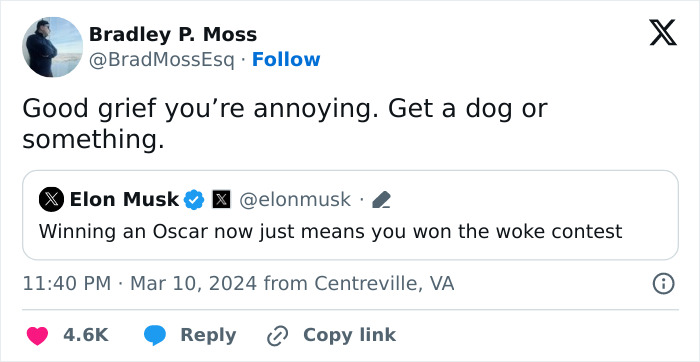 People Are Roasting Elon Musk Over His “Woke” Oscars Comment, And It’s Hilarious