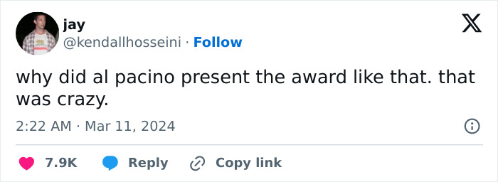 2024 Oscars Most Awkward Moment When Al Pacino Skips Reading Nominees For Best Picture 2024 Oscars Most Awkward Moment When Al Pacino Skips Reading Nominees For Best Picture