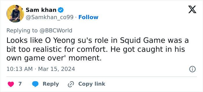 79-Year-Old Squid Game Actor Sentenced For Kissing Woman On Cheek Against Her Will 79-Year-Old Squid Game Actor Sentenced For Kissing Woman On Cheek Against Her Will