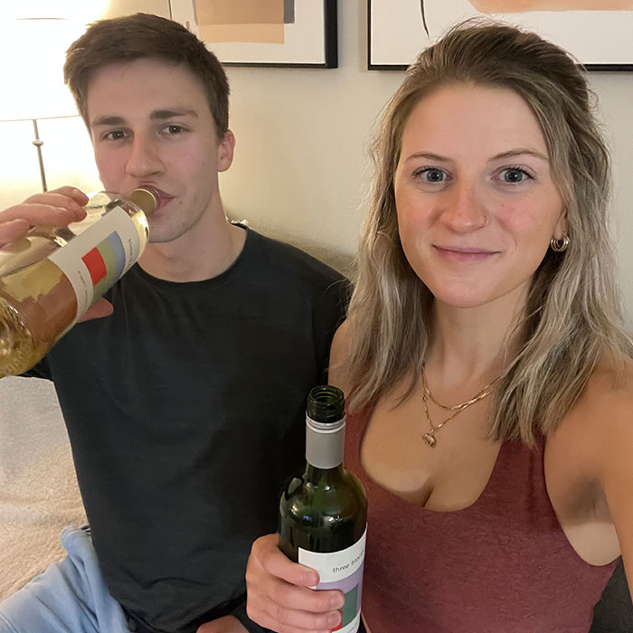 Man Trolled After Claiming He Invented “Bottle Night” Idea To Have Quality Time With Girlfriend