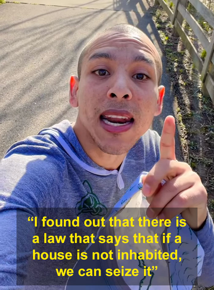 Outrage After Man Posts Viral Videos About Using Squatters' Rights To "Invade" Houses Outrage After Man Posts Viral Videos About Using Squatters' Rights To "Invade" Houses