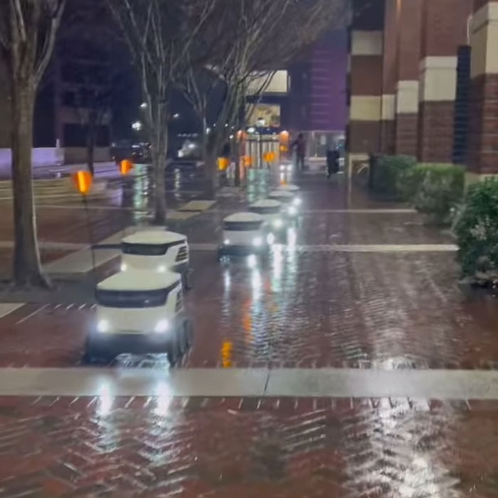 Students Fight Back After College Campus Is “Taken Over” By Delivery Robots