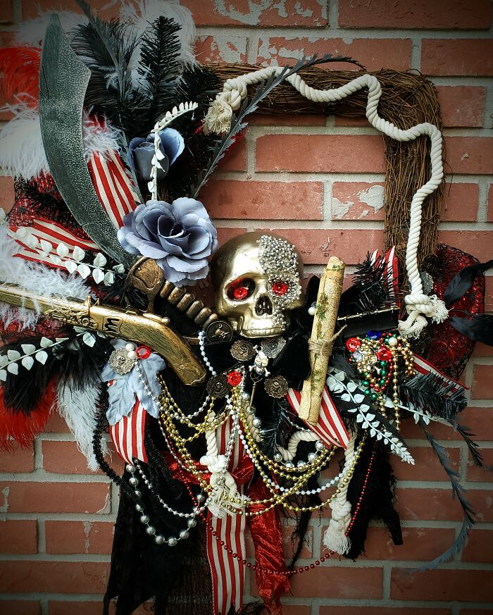 Jeweled Pirate Wreath