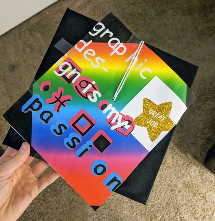 Ready To Show The World That I Earned My Graphic Design Degree At Graduation Tomorrow
