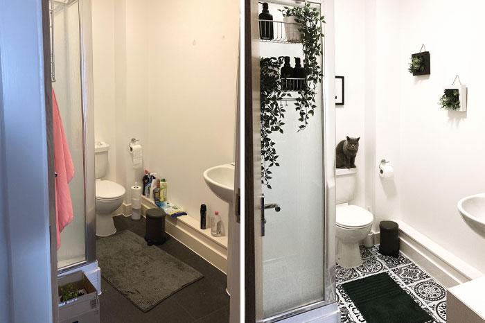 Little Bathroom Before & After