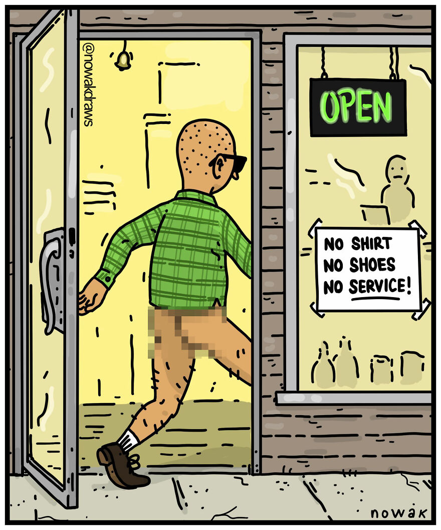 31 Wholesome Yet Hilarious Single Panel Comics From Artist Joseph Nowak (New Pics)