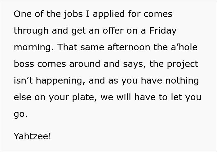"His Face Goes Pale": New Boss Doesn't Realize The Employee They Fired Will Get $200k "His Face Goes Pale": New Boss Doesn't Realize The Employee They Fired Will Get $200k