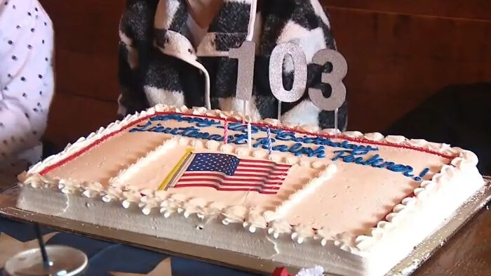 Veteran Celebrates His 103rd Birthday And Credits His Daughters For His Longevity