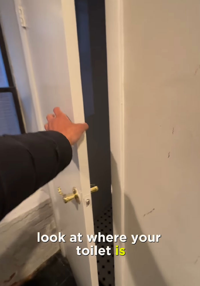 “The Worst Design Layout”: Realtor Shares Tour Of “Absurd” NYC Studio Apartment Listed For $3,500