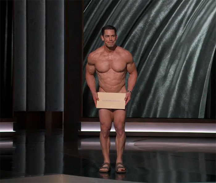 “You Can’t See Me”: John Cena Pulls Hilarious Streaking Stunt At The 2024 Oscars