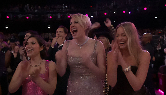 Ryan Gosling’s “I’m Just Ken” Oscars Performance Blew Everyone Away—Including Margot Robbie