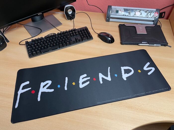 Could This Mat Be Any More Friendly? - Bringing The Charm Of Friends To Your Desk Space
