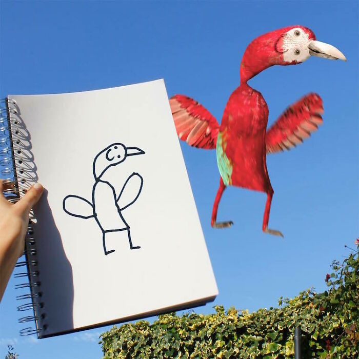 If Kids' Drawings Were Real (31 Pics)