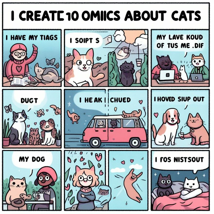 "Fur-Tastic Tales: A Journey Through The Fluffy World Of Cat Comics And Heartwarming Dog Courage" "Fur-Tastic Tales: A Journey Through The Fluffy World Of Cat Comics And Heartwarming Dog Courage"