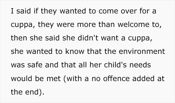 “My Daughter Wants To Have A Sleepover - Her Friend’s Parents Want To Do A Full Inspection” “My Daughter Wants To Have A Sleepover - Her Friend’s Parents Want To Do A Full Inspection”