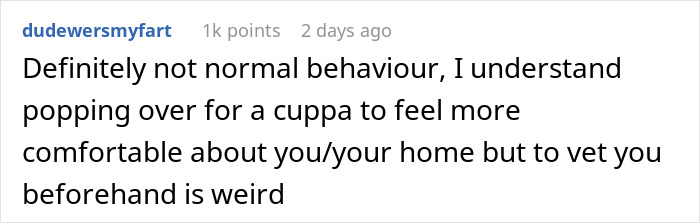 “My Daughter Wants To Have A Sleepover - Her Friend’s Parents Want To Do A Full Inspection” “My Daughter Wants To Have A Sleepover - Her Friend’s Parents Want To Do A Full Inspection”
