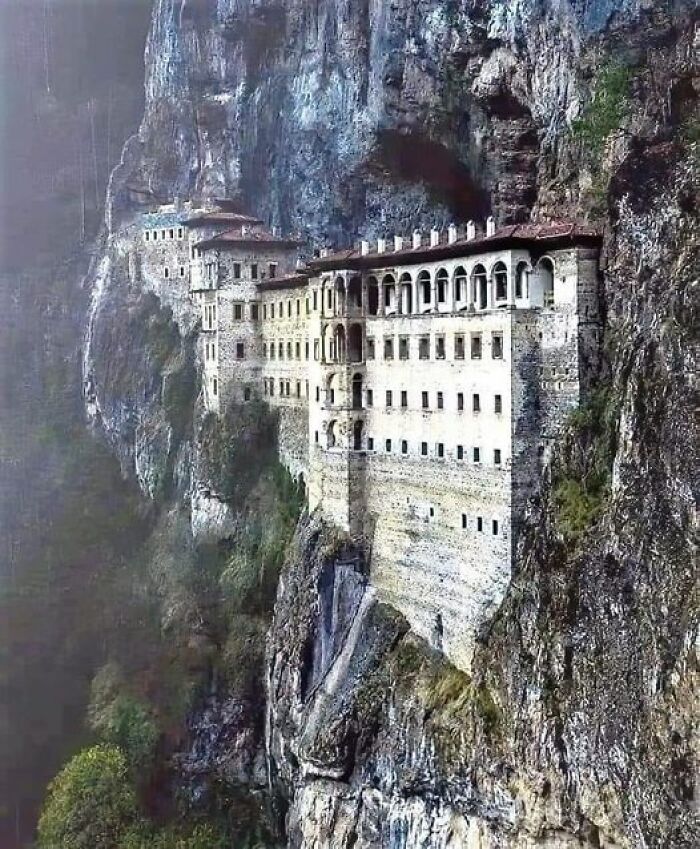 The Sumela Monastery In Turkey!