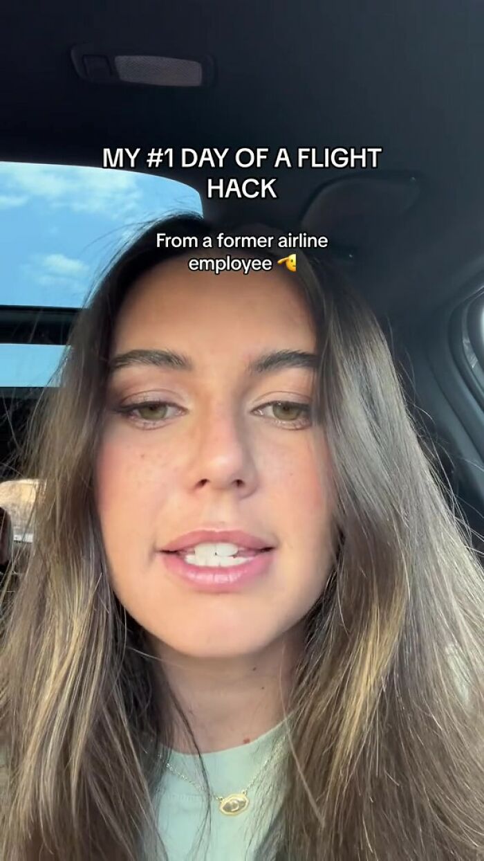 Woman’s Flight Hack Gets Over 17M Views, She Says You Need To Send Yourself A Text Message Woman’s Flight Hack Gets Over 17M Views, She Says You Need To Send Yourself A Text Message