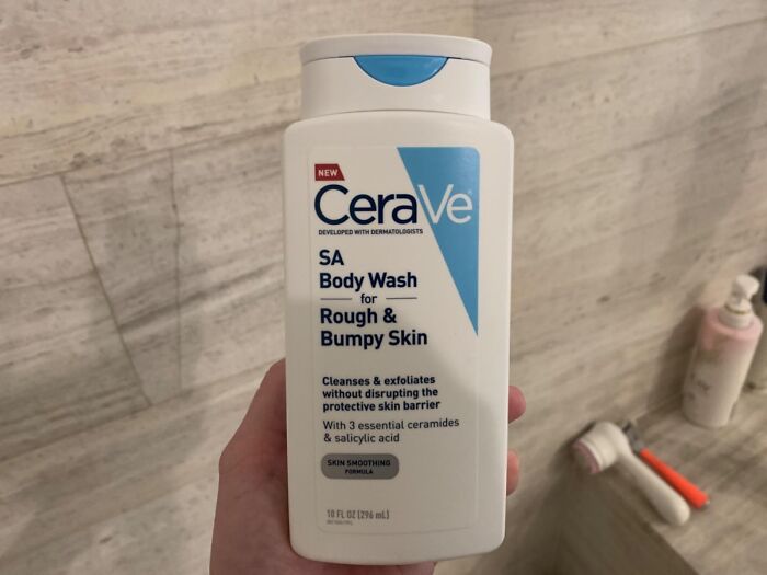 Shower Power: Cerave Body Wash With Salicylic Acid For Smooth Skin!