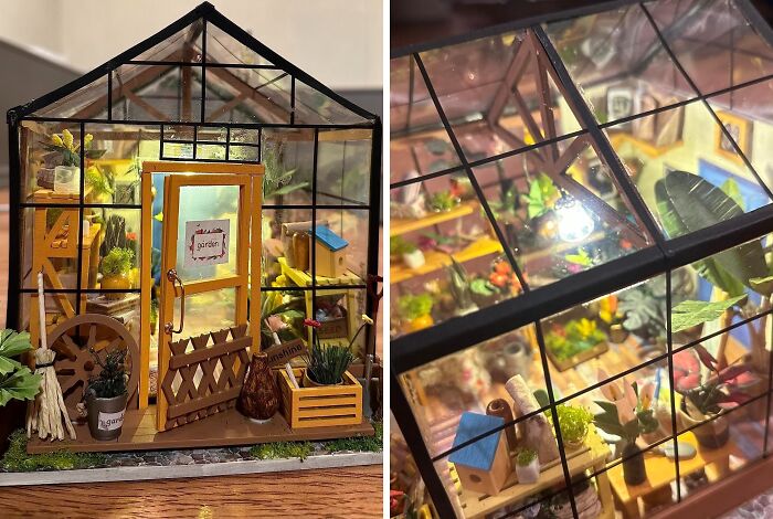 Tiny Home, Big Dreams: DIY Miniature House Kit Greenhouse For Grown-UPS