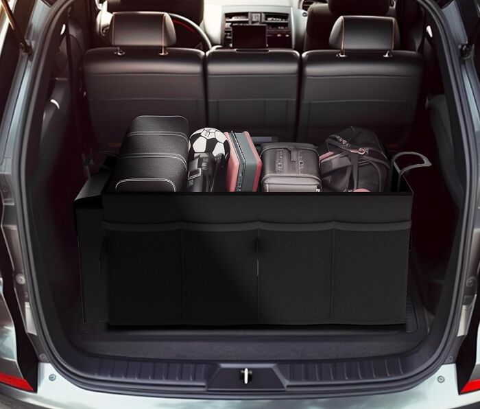 Pack It Up: With Hotor Trunk Organizer , Your Car's Mess Is Finally Contained!