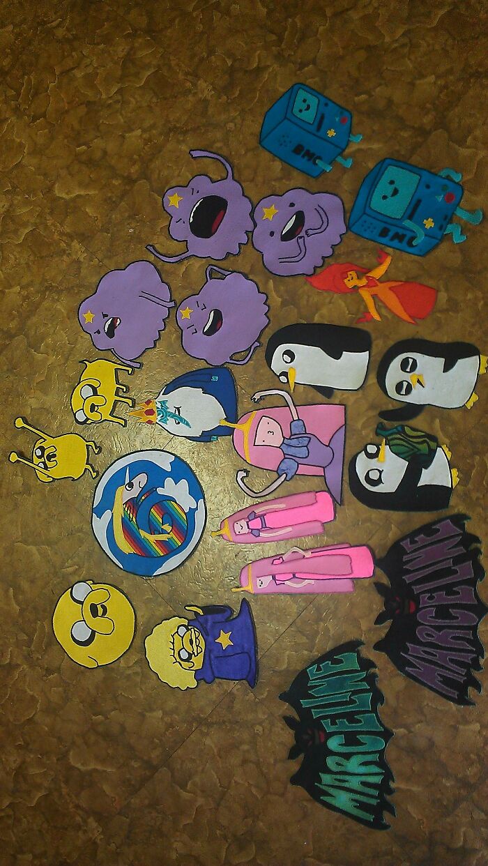 I Made All Of These Patches Myself On A Sewing Machine