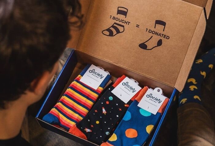  My Society Socks Subscription Boxes Offer Funny Socks That Not Only Elevate Your Style But Also Help Society