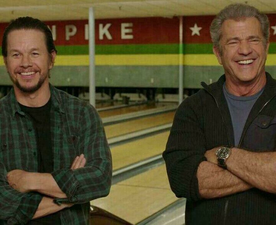 In Daddy's Home 2 (2017) Mel Gibson Is Cast To Play The Father Of Mark Wahlberg. It Was A Natural Choice To Cast Gibson, Since Both Actors Are Racist