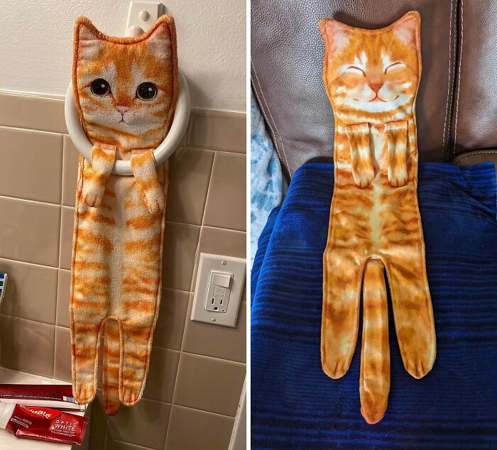  Meow-Nificent Hand Towels: Decorate Your Bathroom And Kitchen With Feline Flair