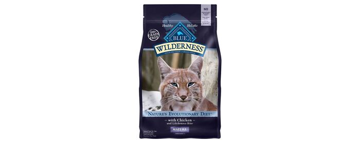 Blue Buffalo Wilderness Mature Cat food