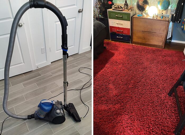 Effortlessly Clean Any Surface With The Lightweight Vacuum: Perfect For Carpets And Hard Floors