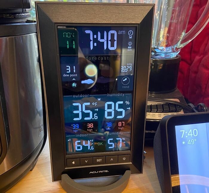 Stay Informed With The Digital Vertical Weather Forecaster