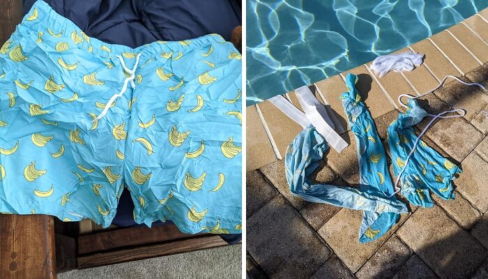 Dissolving Swim Trunks? Making A Splash At The Pool Just Got A Different Meaning